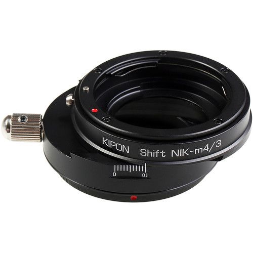  KIPON Shift Lens Mount Adapter for Nikon F Lens to Micro Four Thirds Camera