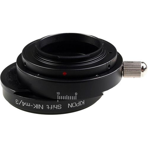  KIPON Shift Lens Mount Adapter for Nikon F Lens to Micro Four Thirds Camera