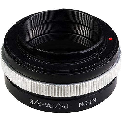  KIPON Lens Mount Adapter for Pentax K-Mount, DA-Series Lens to Sony-E Mount Camera