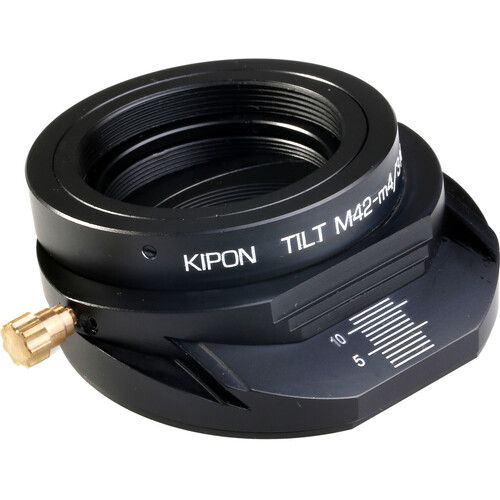  KIPON Tilt Lens Mount Adapter for Pentax M42-Mount Lens to Micro Four Thirds Camera