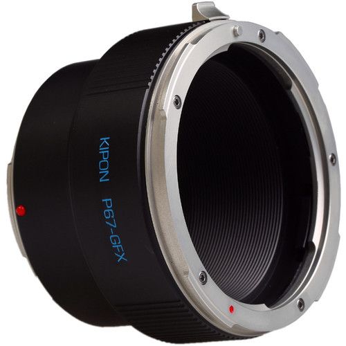  KIPON Lens Mount Adapter for Pentax 67 Lens to FUJIFILM GFX Camera