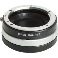 KIPON Lens Mount Adapter for Nikon F-Mount, G-Type Lens to Sony E-Mount Camera