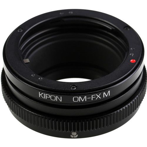  KIPON Macro Adapter with Helicoid for Olympus OM Lens to FUJIFILM X Camera