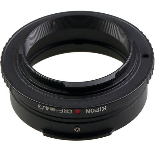  KIPON Lens Mount Adapter for Contax RF-Mount, External Bayonet Lens to Micro Four Thirds-Mount Camera