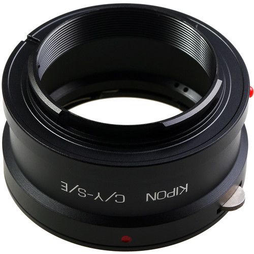  KIPON Lens Mount Adapter for Contax/Yashica-Mount Lens to Sony E-Mount Camera