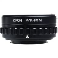 KIPON Macro Lens Mount Adapter with Helicoid for Pentax K-Mount Lens to FUJIFILM X-Mount Camera