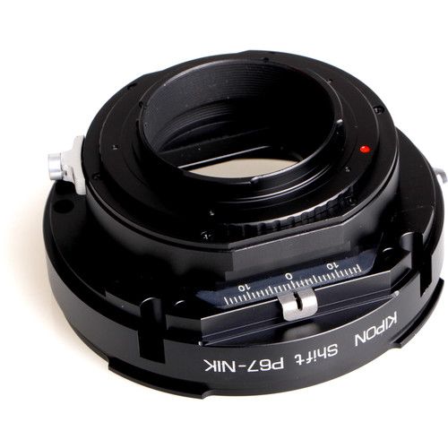  KIPON Shift Lens Mount Adapter for Pentax 6x7 Lens to Nikon F-Mount Camera