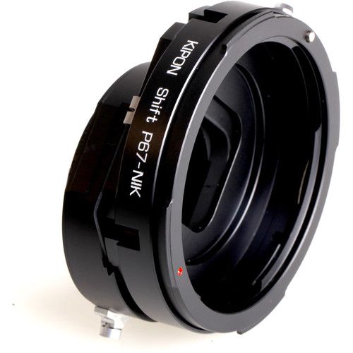  KIPON Shift Lens Mount Adapter for Pentax 6x7 Lens to Nikon F-Mount Camera