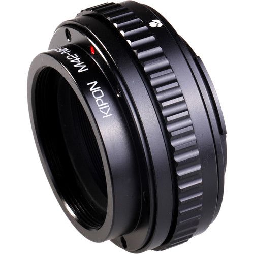  KIPON Macro Lens Mount Adapter with Helicoid for M42-Mount Lens to Sony-E Mount Camera