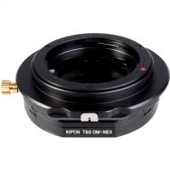 KIPON Tilt/Shift Lens Mount Adapter for Olympus OM Lens to Sony E-Mount Camera