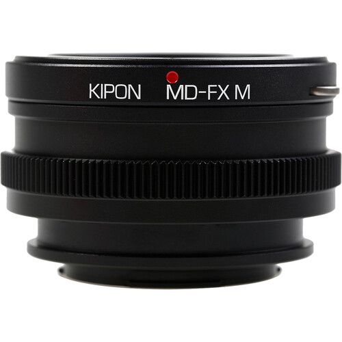  KIPON Macro Lens Mount Adapter with Helicoid for Minolta MD/MC/SR Lens to FUJIFILM X-Mount Camera