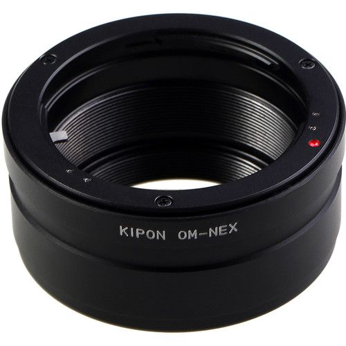  KIPON Lens Mount Adapter for Olympus OM-Mount Lens to Sony E-Mount Camera