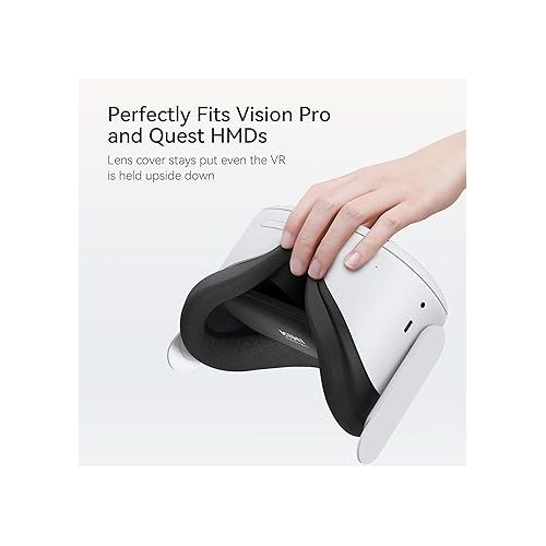  KIWI design Lens Protector Cover Compatible with Vision Pro, Quest 3/2/1, Rift S, Valve Index, Pico 4 and HP Reverb G2, Protects Lens from Sunlight, Scratches and Dust