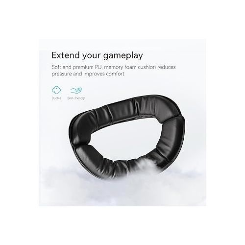  KIWI design Comfort Battery Head Strap Compatible with Meta Quest 3, Battery Strap Extend Playtime NOT compatible with our RGB Vertical Charging Stand