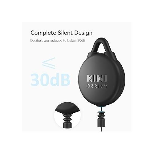  [Pro Version] KIWI design VR Cable Management, 6 Packs VR Pulley System Compatible with Quest 3/2/1/Rift S/Valve Index/HTC Vive/Vive Pro/HP Reverb G2/PSVR/PS VR2 Link Cables