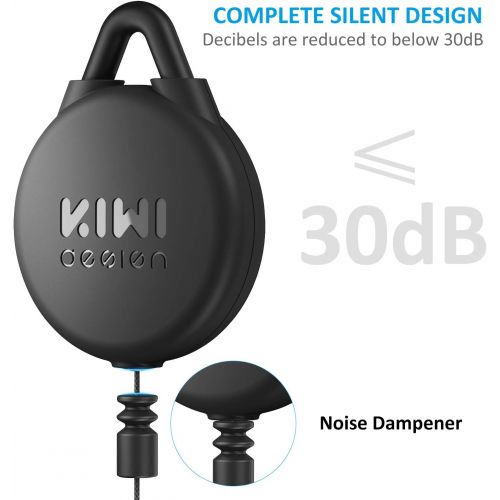  [아마존베스트][Pro Version] KIWI design VR Cable Management, 6 Packs Retractable Ceiling Pulley System for HTC Vive/Vive Pro/Oculus Rift/Rift S/Link Cable for Oculus Quest/Quest 2/Valve Index VR