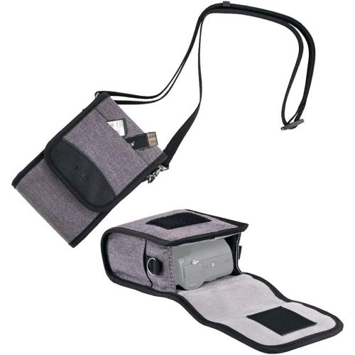  KIWIfotos Compact Camera Case Point and Shoot Camera Pouch Compactible with Canon G7X Mark III G7X Mark II G5X Mark II Sony ZV-1 RX100VII RX100V RX100IV, Removable Shoulder Strap, Accessory