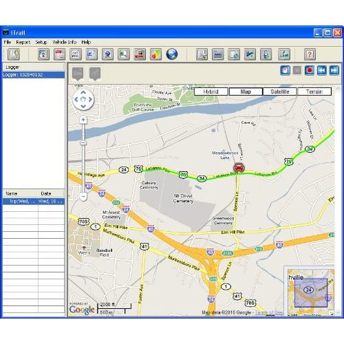  KJB iTRAIL GPS DATA LOGGER WITH