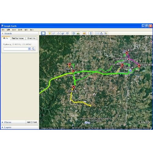  KJB iTRAIL GPS DATA LOGGER WITH