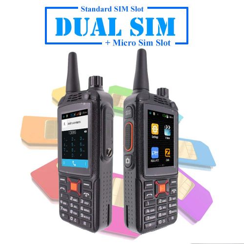  KJD F22 Upgrade 4G LTE Android 5.1 Radio G25F25 WCDMA GSM Dual Card Walkie Talkie for Zello Real-Ptt