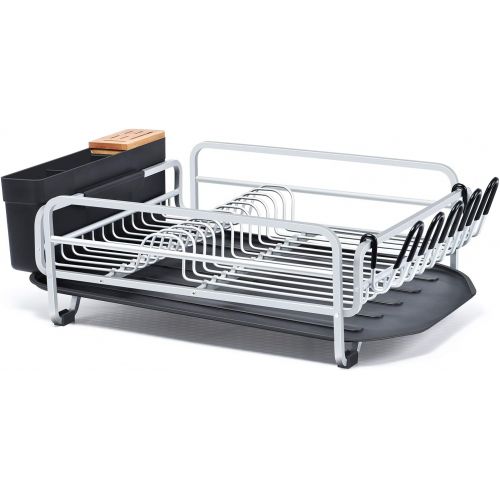  KK KINGRACK Kingrack Aluminum Dish Drying Rack,Large Dish Rack and Drain Board Set,Kitchen Dish Rack