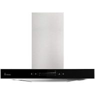 [아마존베스트]KKT KOLBE Premium Cooker Hood / Wall Hood / 60 cm / Stainless Steel / Black Glass / Extra Quiet / WiFi / Energy Class A++ / 10 Levels / LED Lighting / TouchSelect Sensor Buttons /