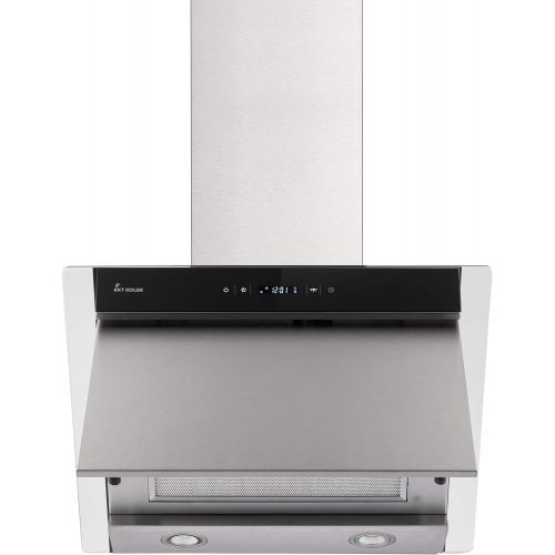  [아마존베스트]KKT KOLBE Free6004TC Head-Free Cooker Hood / Wall Hood / 60 cm / Stainless Steel / Glass / 4 Levels / LED Lighting / TouchSelect Sensor Buttons / Automatic Automatic Loop