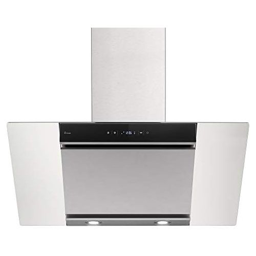  [아마존베스트]KKT KOLBE Free9004TC Head-Free Cooker Hood / Wall Hood / 90 cm / Stainless Steel / Glass / WiFi / 605 m³/h / 4 Levels / LED Lighting / TouchSelect Sensor Buttons / Automatic Fold-U