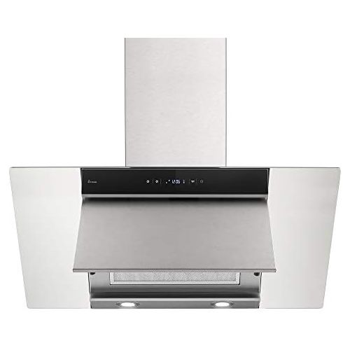  [아마존베스트]KKT KOLBE Free9004TC Head-Free Cooker Hood / Wall Hood / 90 cm / Stainless Steel / Glass / WiFi / 605 m³/h / 4 Levels / LED Lighting / TouchSelect Sensor Buttons / Automatic Fold-U