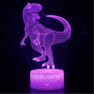 KKXXYD 3D Lamp Led Night Light 7 Color Change Touch Mood Lamp