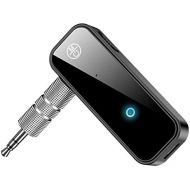 [아마존베스트]-Service-Informationen Bluetooth 5.0 Receiver Car, Wireless Aux Bluetooth Adapter, Portable Bluetooth Audio Adapter with Hands-Free Calls, AUX Bluetooth Adapter for Car, Headphones and Home Stereo System