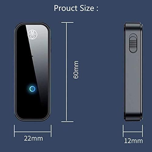  [아마존베스트]-Service-Informationen Bluetooth 5.0 Receiver Car, Wireless Aux Bluetooth Adapter, Portable Bluetooth Audio Adapter with Hands-Free Calls, AUX Bluetooth Adapter for Car, Headphones and Home Stereo System