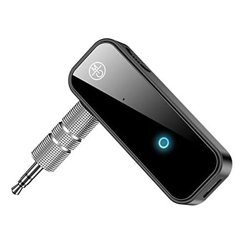  [아마존베스트]-Service-Informationen Bluetooth 5.0 Receiver Car, Wireless Aux Bluetooth Adapter, Portable Bluetooth Audio Adapter with Hands-Free Calls, AUX Bluetooth Adapter for Car, Headphones and Home Stereo System