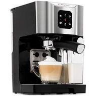 KLARSTEIN BellaVita Coffee Maker, Self-Cleaning System, 3-in-1 Function for Espresso, Cappuccino, Latte Macchiato, 20-Bar Pump, 1450 W, 1.4L (0.4 gallon) Water Tank, Removable Drip