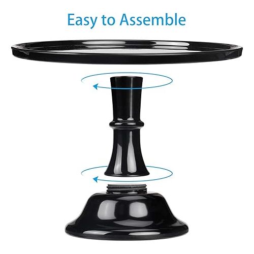  Round Cake Stand Black 11