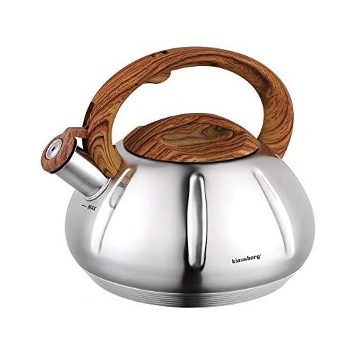  [아마존베스트]Klausberg Klaus Hill Whistling Kettle Kettle 3.0L with 7Layer Base 7281