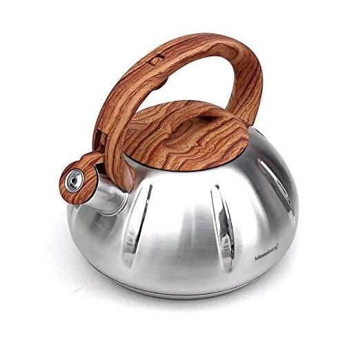  [아마존베스트]Klausberg Klaus Hill Whistling Kettle Kettle 3.0L with 7Layer Base 7281