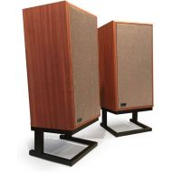 KLH Model Five 3-Way 10-inch Acoustic Suspension Floorstanding Speakers - Pair (Mahogany)