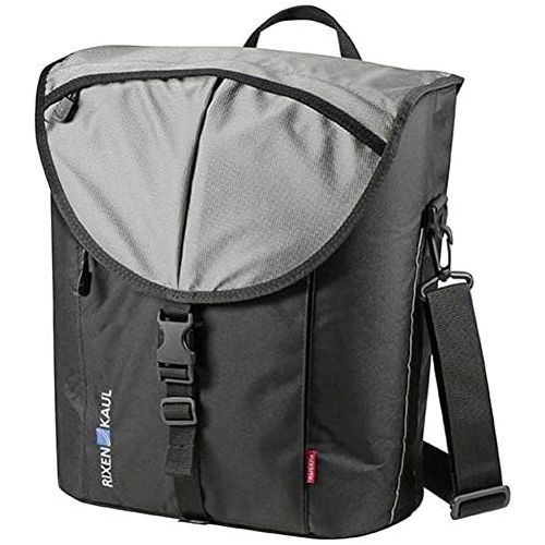  KLICKfix Farradtasche Cita Gta Schwarz/Silber Gepacktragertasche, 16 x 30 x 35 cm