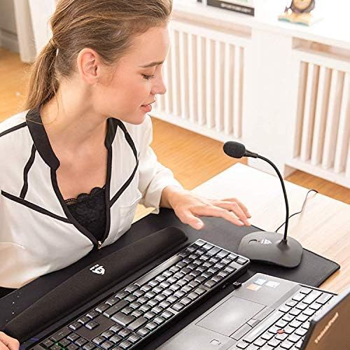  [아마존베스트]KLIM Technologies KLIM Talk - USB Desk Microphone for Computer - Compatible with any PC, Laptop, Mac, PS4 - Professional Desktop Mic with Stand - Recording, Gaming, Streaming, YouTube, Podcast Mic