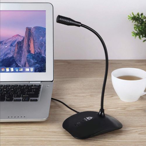  [아마존베스트]KLIM Technologies KLIM Talk - USB Desk Microphone for Computer - Compatible with any PC, Laptop, Mac, PS4 - Professional Desktop Mic with Stand - Recording, Gaming, Streaming, YouTube, Podcast Mic