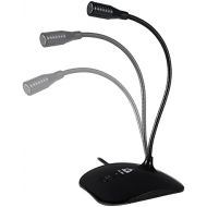 [아마존베스트]KLIM Talk USB Stand Microphone PC and Mac Compatible with Any Computer Professional USB Microphone High Definition Audio USB Microphone 2020 Black