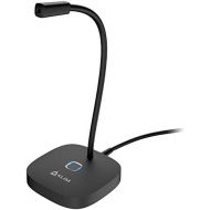 [아마존베스트]KLIM Lingo USB Desktop Microphone for PC and Mac with Mute Button Compatible with Any Computer Professional Desktop Microphone High Definition Audio 2021