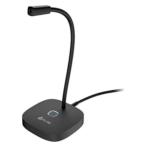  [아마존베스트]KLIM Lingo USB Desktop Microphone for PC and Mac with Mute Button Compatible with Any Computer Professional Desktop Microphone High Definition Audio 2021