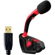 [아마존베스트]Klim Desktop USB Microphone stand for computer laptop PC - Gaming mic
