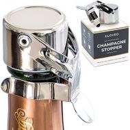 [아마존베스트]Champagne Stoppers by Kloveo - Patented Seal (No Pressure Pump Needed) Made in Italy - Professional Grade WAF Champagne Bottle Stopper - Prosecco, Cava, and Sparkling Wine Stopper
