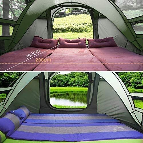  KLSHW Camping Waterproof Quick Open Tent Automatic Pop-up Tent Outdoor Instant Tent 4 People Canopy with Carrying Bag