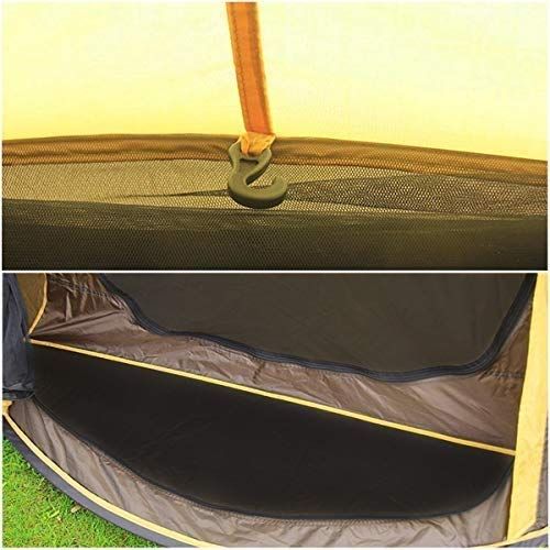  KLSHW Camping Waterproof Quick Open Tent Automatic Pop-up Tent Outdoor Instant Tent 4 People Canopy with Carrying Bag