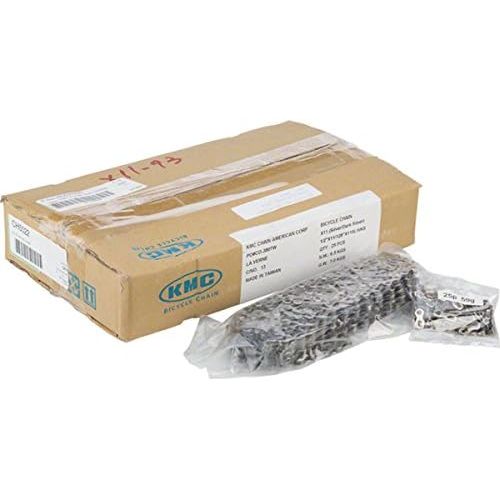  KMC X11.93 Chain: 11-speed 116 Links, Silver, Bulk Box of 25