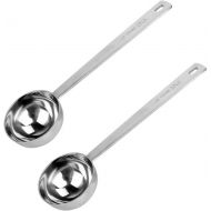 Stainless Steel Coffee Scoop, Kmeivol 2 Tablespoon Measuring Spoon Coffee Scoop, 30ml Metal Long Handled Spoons Coffee Measuring Spoons, Set of 2